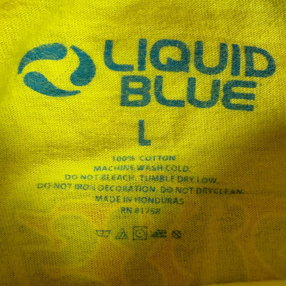 2025 The Grateful Dead At The Sphere Las Vegas Tie Dye Liquid Blue T-shirt - Picture 5 of 9